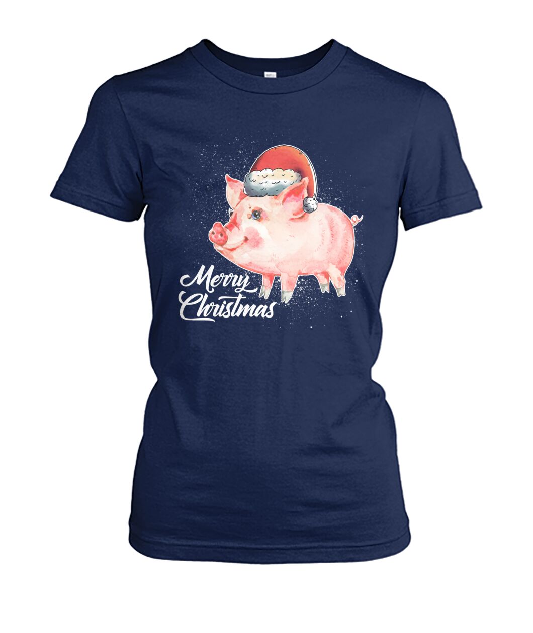 Merry christmas Pig Lovers - Men's and Women's t-shirt , Vneck, Hoodies - myfunfarm - clothing acceessories shoes for cow lovers, pig, horse, cat, sheep, dog, chicken, goat farmer