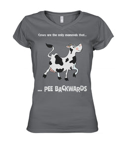 Cows are theonly mammals that..  - Men's and Women's t-shirt , Vneck, Hoodies - myfunfarm - clothing acceessories shoes for cow lovers, pig, horse, cat, sheep, dog, chicken, goat farmer