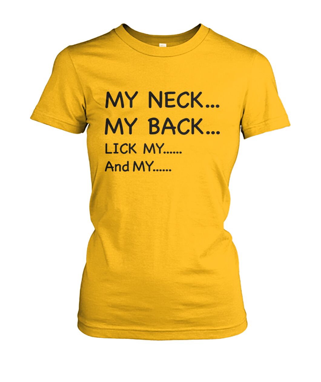 My Neck My back....Funny Mom Shirt - Gift for Wife - Mama Shirt - myfunfarm - clothing acceessories shoes for cow lovers, pig, horse, cat, sheep, dog, chicken, goat farmer