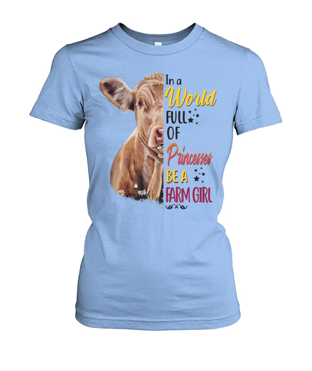 Be a farm girl - Unisex t-shirt , Hoodies - myfunfarm