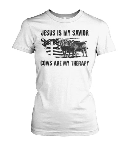Jesus is my savior cows are my therapy