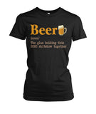 Beer noun the glue holding this 2020  - unisex  t-shirt , Hoodies