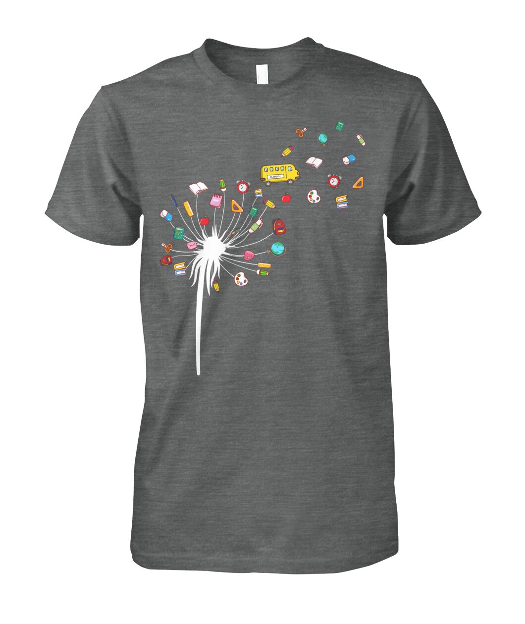 Dandelion Go to School - unisex  t-shirt , Hoodies - myfunfarm