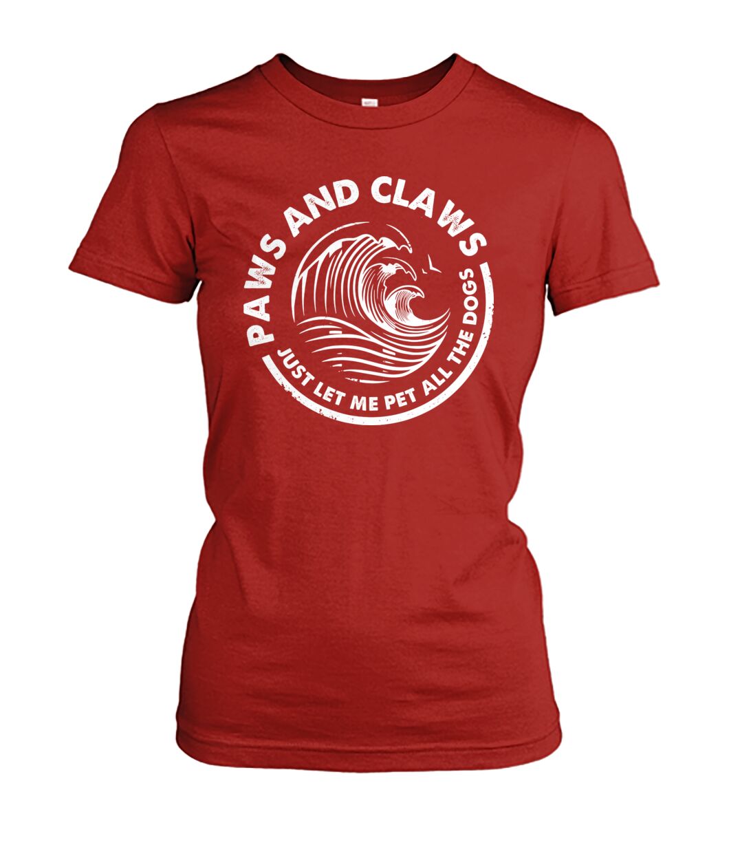 Paws and claws  - Men's and Women's t-shirt , Hoodies for Dog Lovers - myfunfarm - clothing acceessories shoes for cow lovers, pig, horse, cat, sheep, dog, chicken, goat farmer