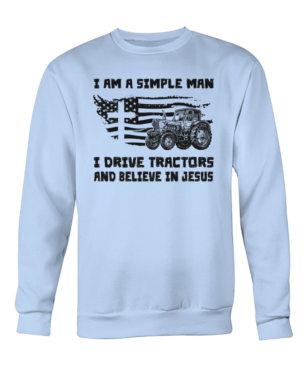 I am a simple  man i drive tractors - unisex  t-shirt , Hoodies