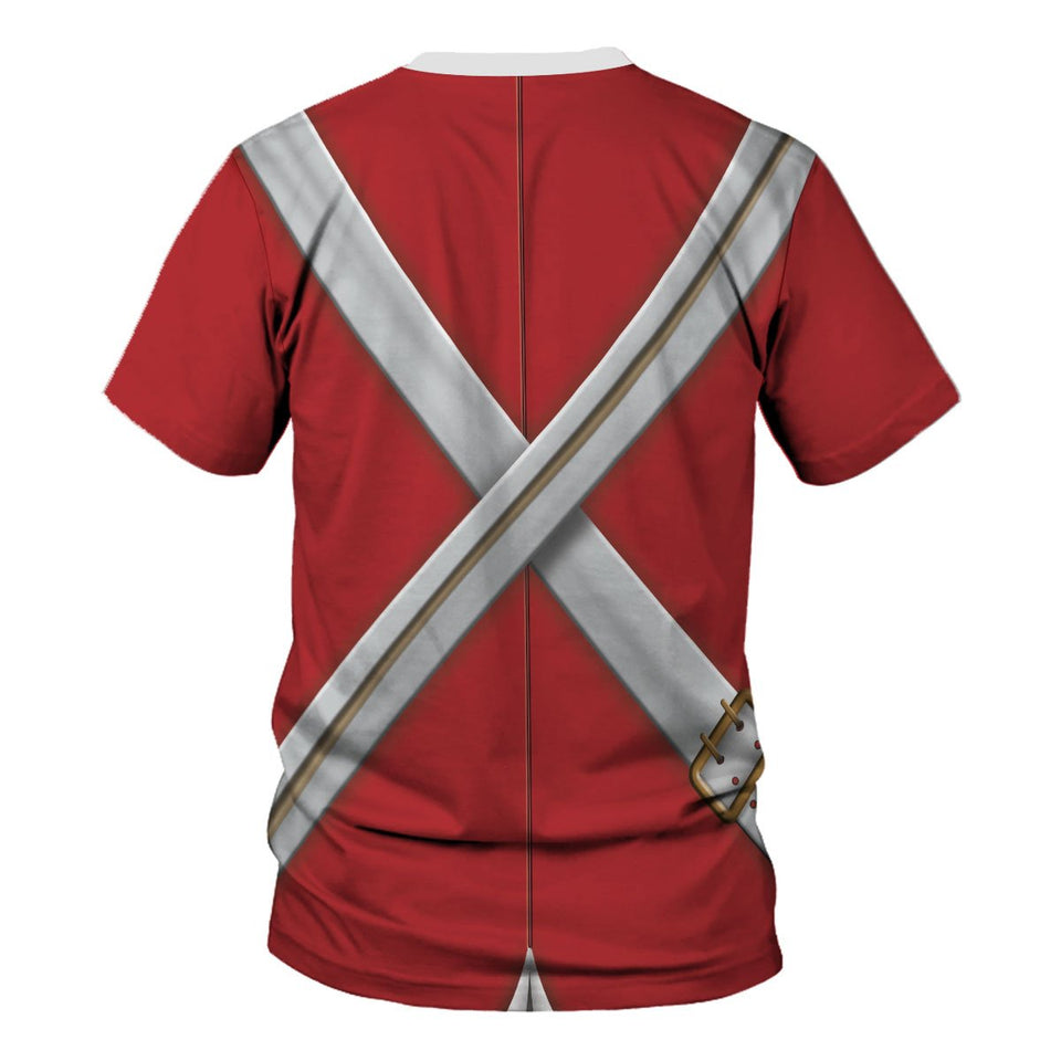 British Army Red Coat Tracksuit - Cosplay Historical Costumes - Apparel