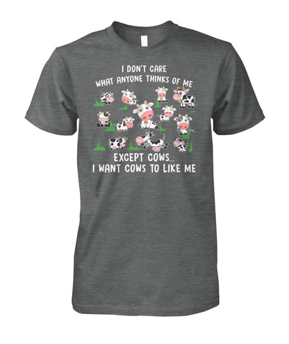 i don't care what anyone thinks - Men's and Women's t-shirt , Vneck, Hoodies - myfunfarm - clothing acceessories shoes for cow lovers, pig, horse, cat, sheep, dog, chicken, goat farmer