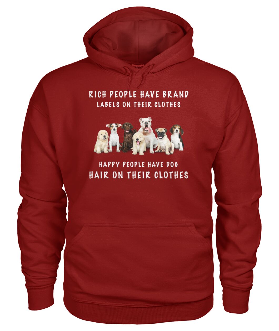 Happy people have dog - Men's and Women's t-shirt , Vneck, Hoodies - myfunfarm - clothing acceessories shoes for cow lovers, pig, horse, cat, sheep, dog, chicken, goat farmer