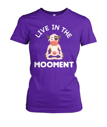 Live in the mooment  -funny design unisex  t-shirt , Hoodies