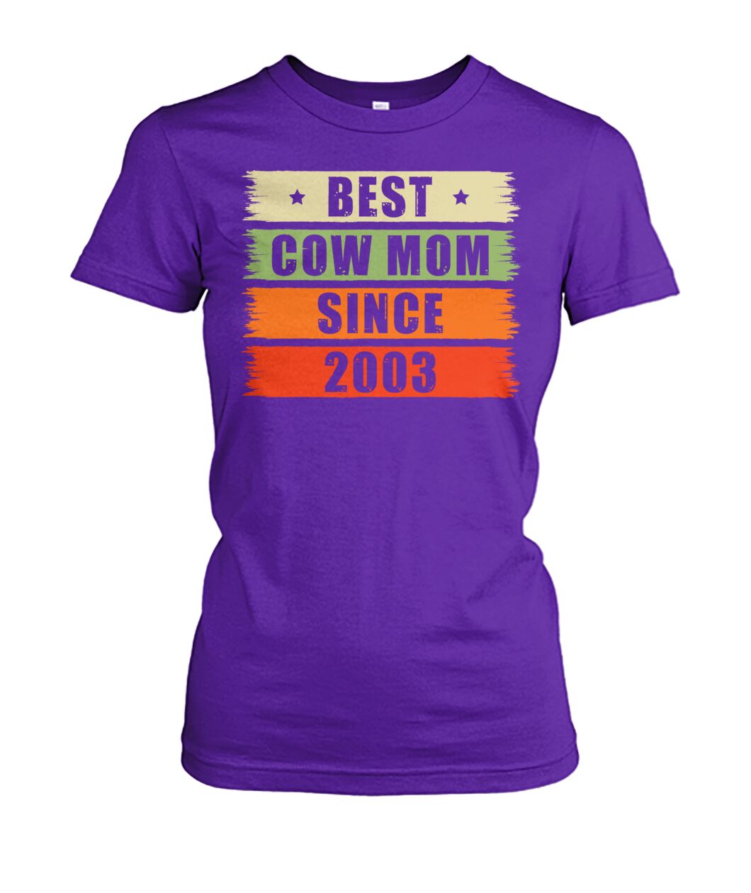Best cow mom since - custom year