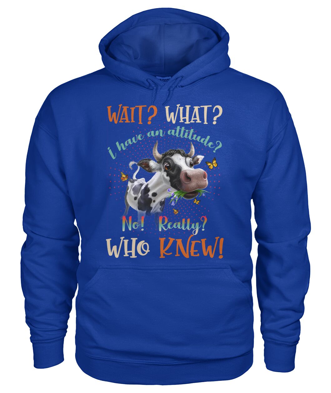 wait what i have an attitude  - unisex  t-shirt , Hoodies