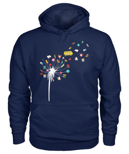 Dandelion Go to School - unisex  t-shirt , Hoodies