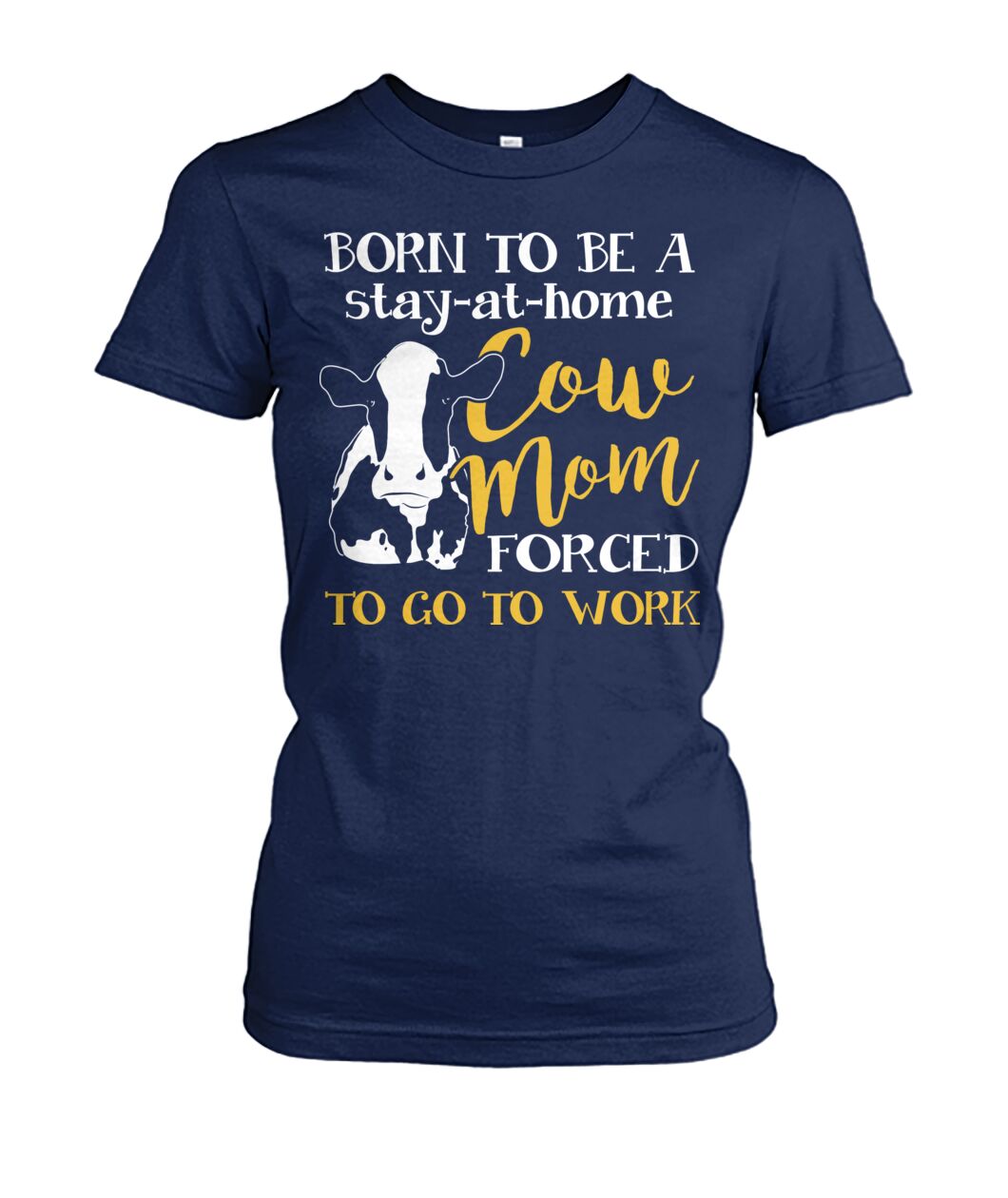 born to be a cow mom - Men's and Women's t-shirt , Vneck, Hoodies - myfunfarm - clothing acceessories shoes for cow lovers, pig, horse, cat, sheep, dog, chicken, goat farmer