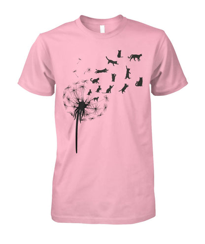 Dandelion Cats - design unisex  t-shirt , Hoodies
