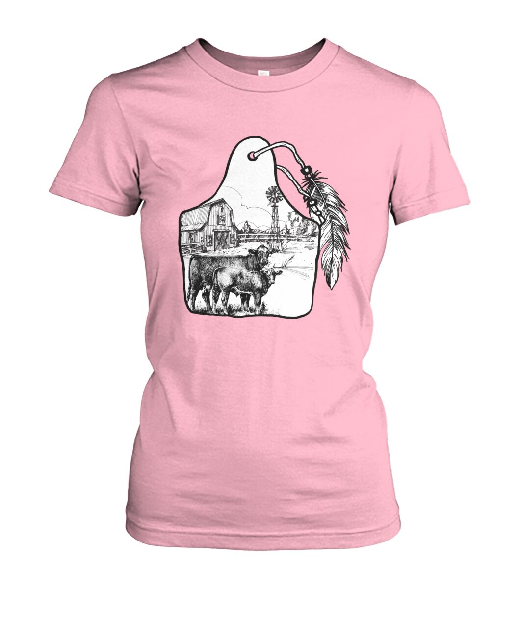 Cattle tag  - design unisex  t-shirt , Hoodies