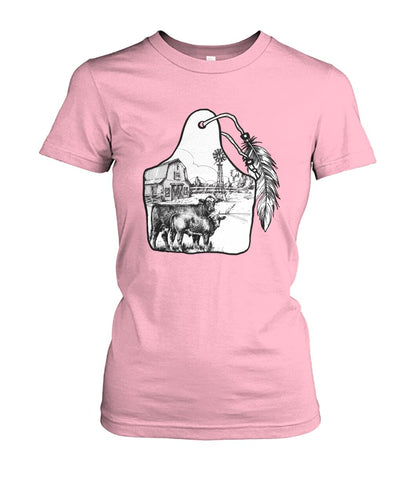 Cattle tag  - design unisex  t-shirt , Hoodies