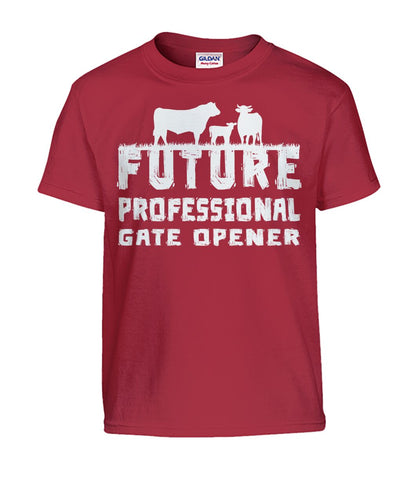 Future professional gate opener - Kids T-shirt , Onesie