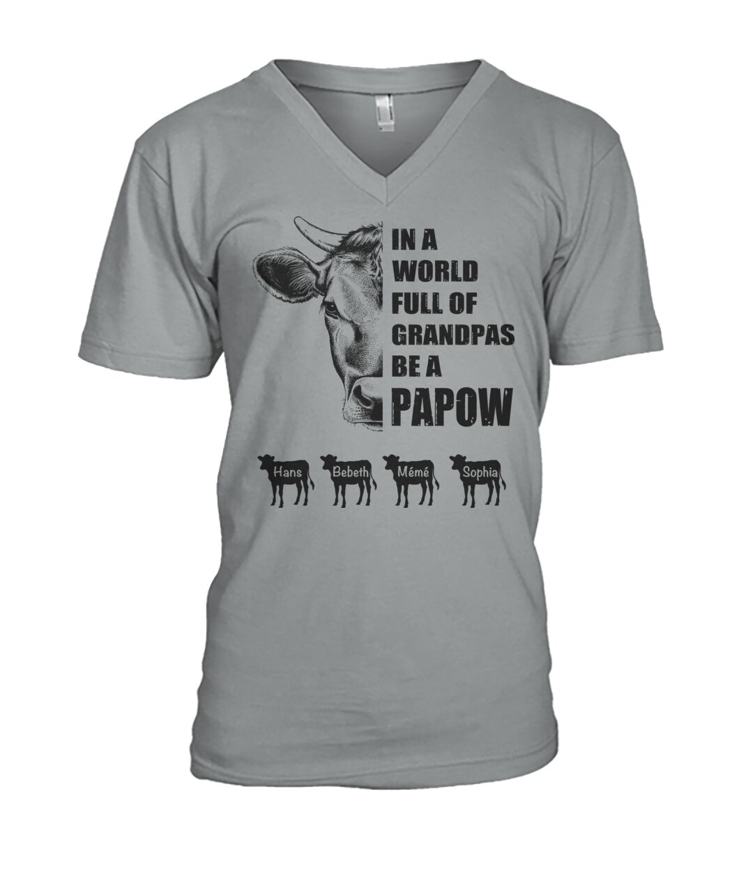 In a world full of Grandpas be a Papow - funny design unisex  t-shirt , Hoodies