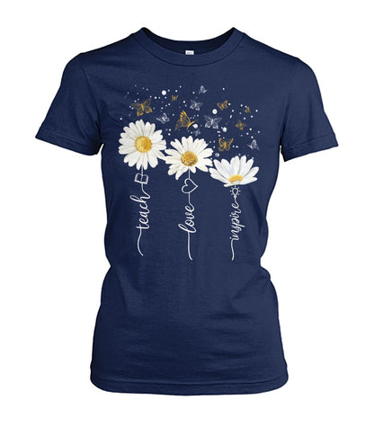 Teach love Inspire - unisex  t-shirt , Hoodies