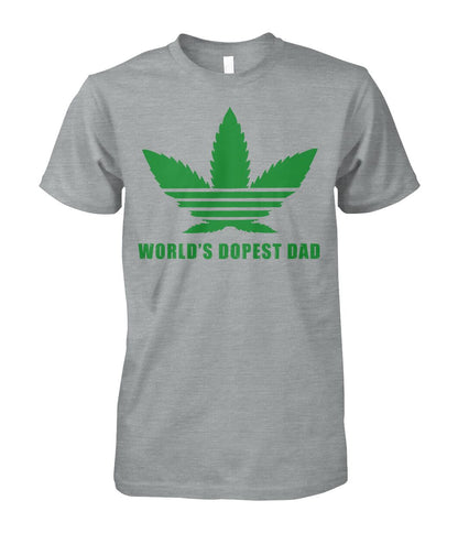Worlds dopest dad  - Men's and Women's t-shirt , Vneck, Hoodies - myfunfarm - clothing acceessories shoes for cow lovers, pig, horse, cat, sheep, dog, chicken, goat farmer