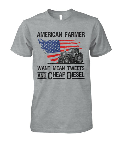 American Farmer want mean tweets and cheap diesel