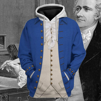 Alexander Hamilton - Blue color - myfunfarm