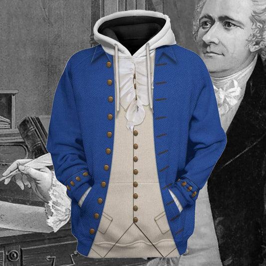 Alexander Hamilton - Blue color - myfunfarm