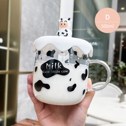 Cute Cow Milk Mug pattern 500ml - myfunfarm