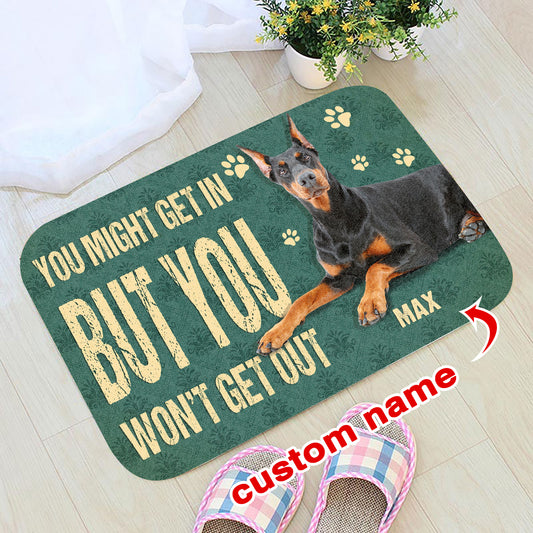 Doberman Pinscher - Doormat - myfunfarm