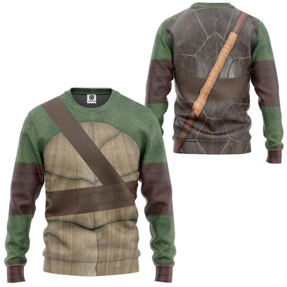 Donatello TMNT Don Donnie Custom Tshirt Hoodie sweatshirt - Apparel