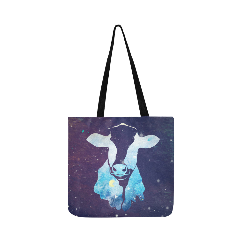 Cow color Tote bag sk00015 Reusable Shopping Bag Model 1660 (Two sides) - myfunfarm - clothing acceessories shoes for cow lovers, pig, horse, cat, sheep, dog, chicken, goat farmer