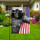 Faith Family Cattle - Flag USA