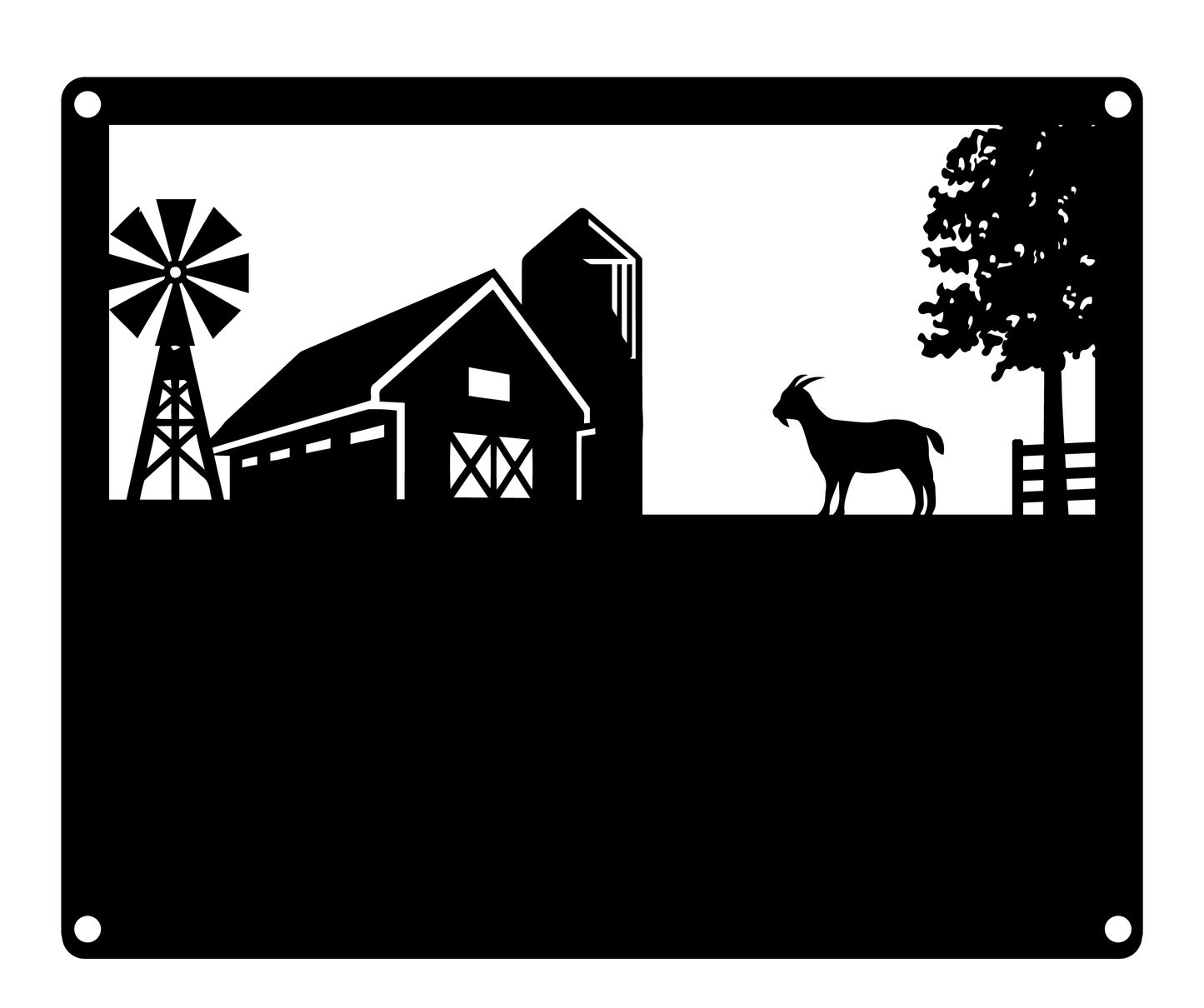 Custom Metal Sign Farmhouse Decor - myfunfarm