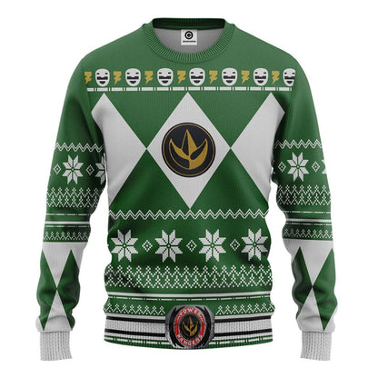 Green Power Ranger - Cosplay Tshirt Hoodies Sweatshirt - Apparel
