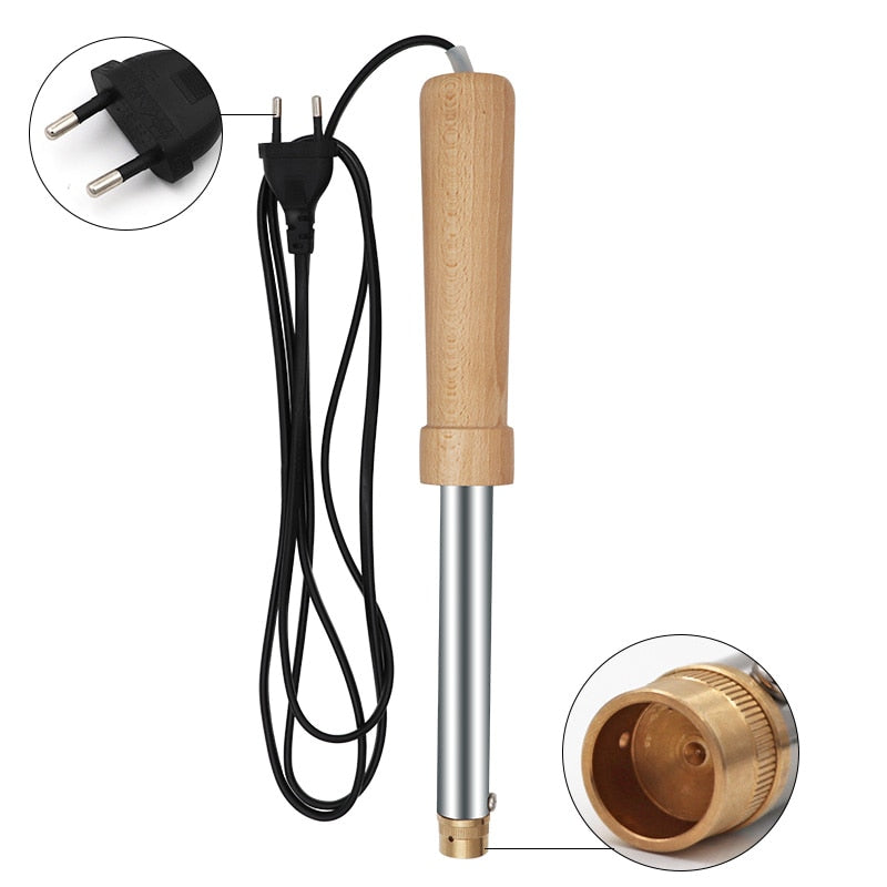 1PCS Remove Cattle Horn Air-gun Type Machine Fast Electric Heating Copper Head Bloodless Remove calf lamb Horn - myfunfarm