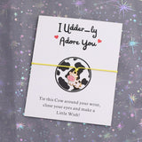 I Udder-ly Adore You Bracelet Jewellery for Cow Lover Gift