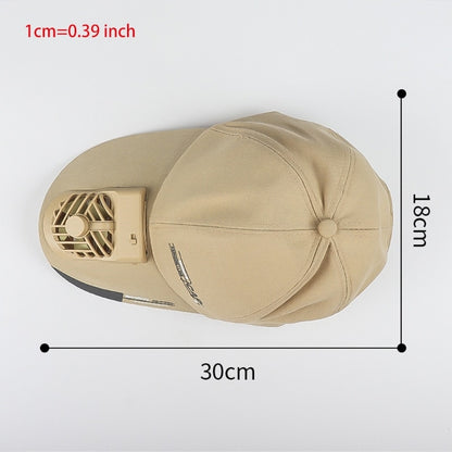 Unisex Summer USB Charging Cooling Fan Baseball Cap Outdoor - myfunfarm