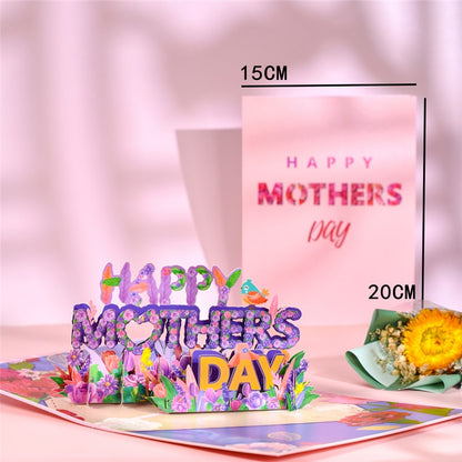 3D Pop Up Mothers Day Cards Gifts Floral Bouquet - myfunfarm