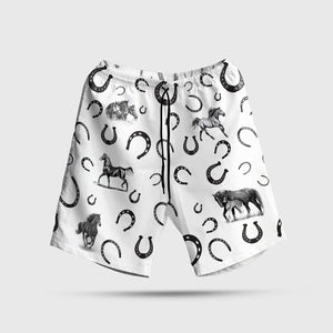 Horse pattern - Hawaiian Shirt & Shorts