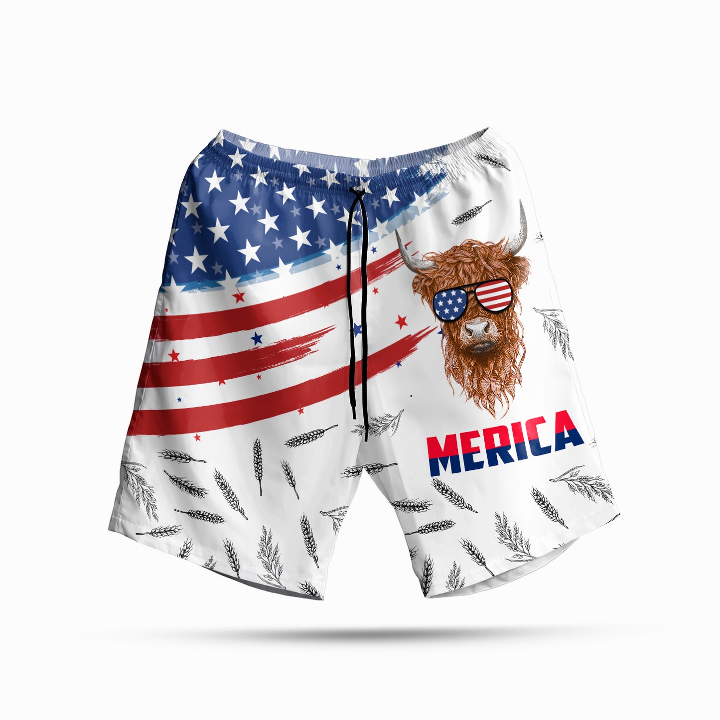 Independence United States - Highland Cattle design - myfunfarm