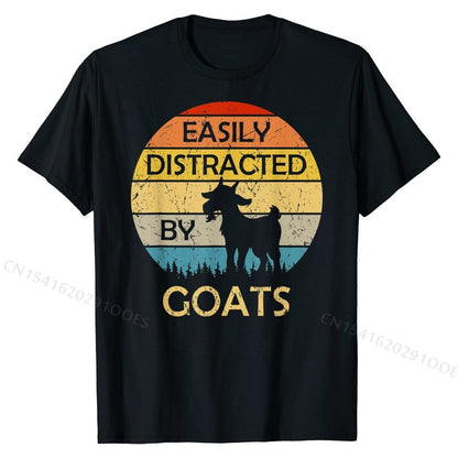 Easily Distracted By Goats Unisex T-Shirt