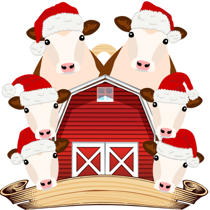 Personalized Wooden Ornament Rancher Cattle Breeds For Christmas - myfunfarm