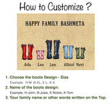 Custom Family Names- Personalized Doormat Home Decor