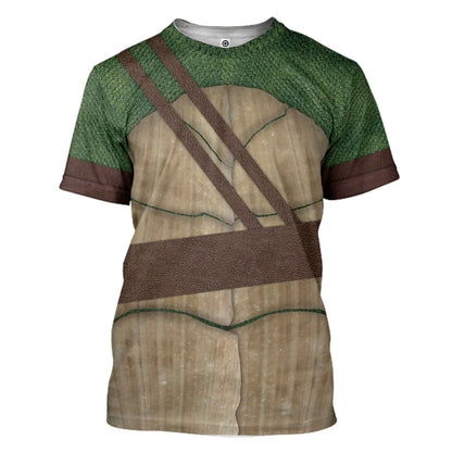 Leonardo TMNT Leo Custom Tshirt Hoodie sweatshirt - Apparel