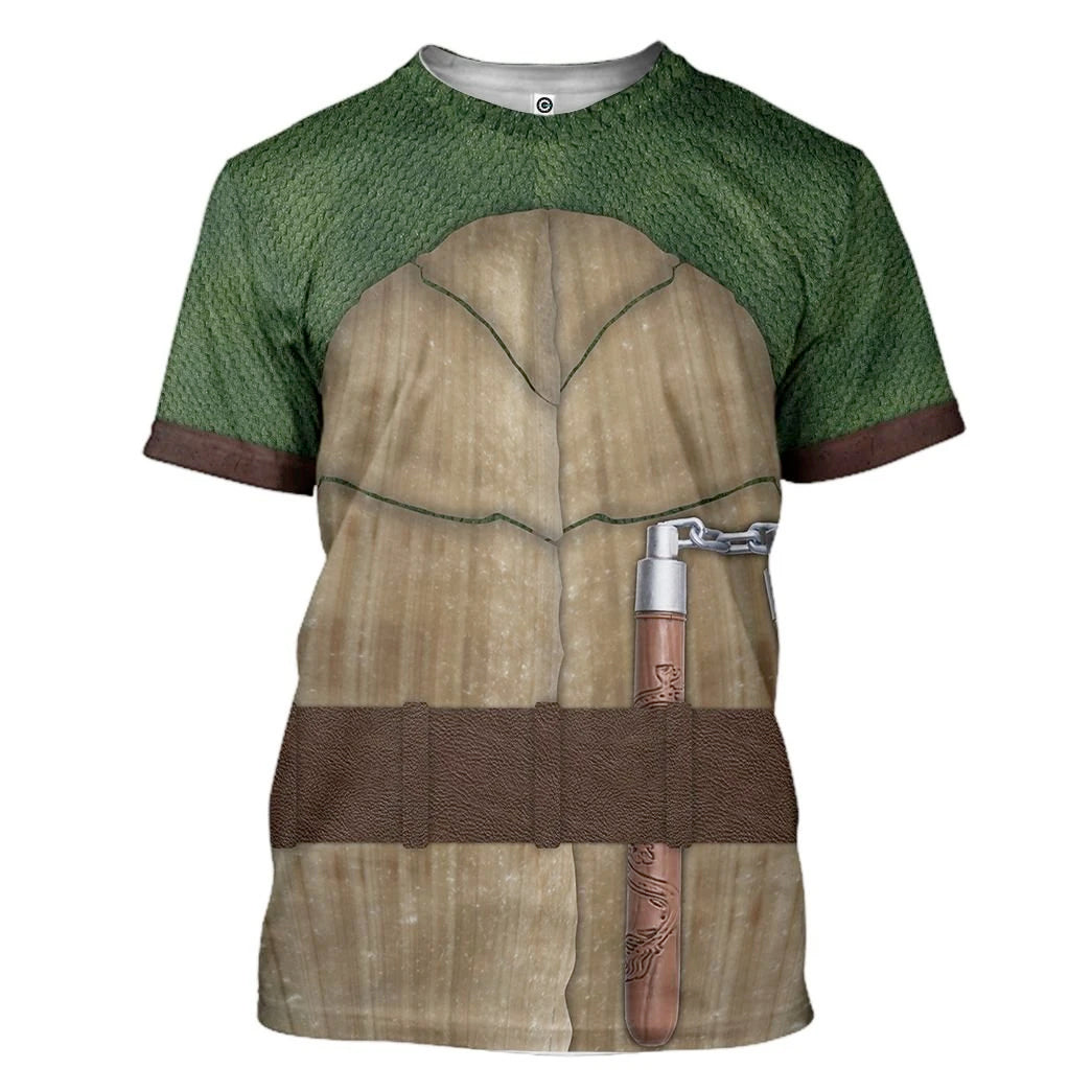 Michelangelo TMNT Mike Mikey Custom Tshirt Hoodie sweatshirt - Apparel