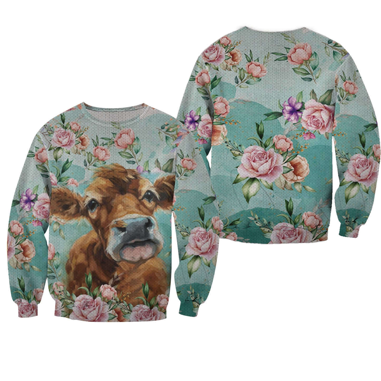 COW and FLOWER 04 3d Print