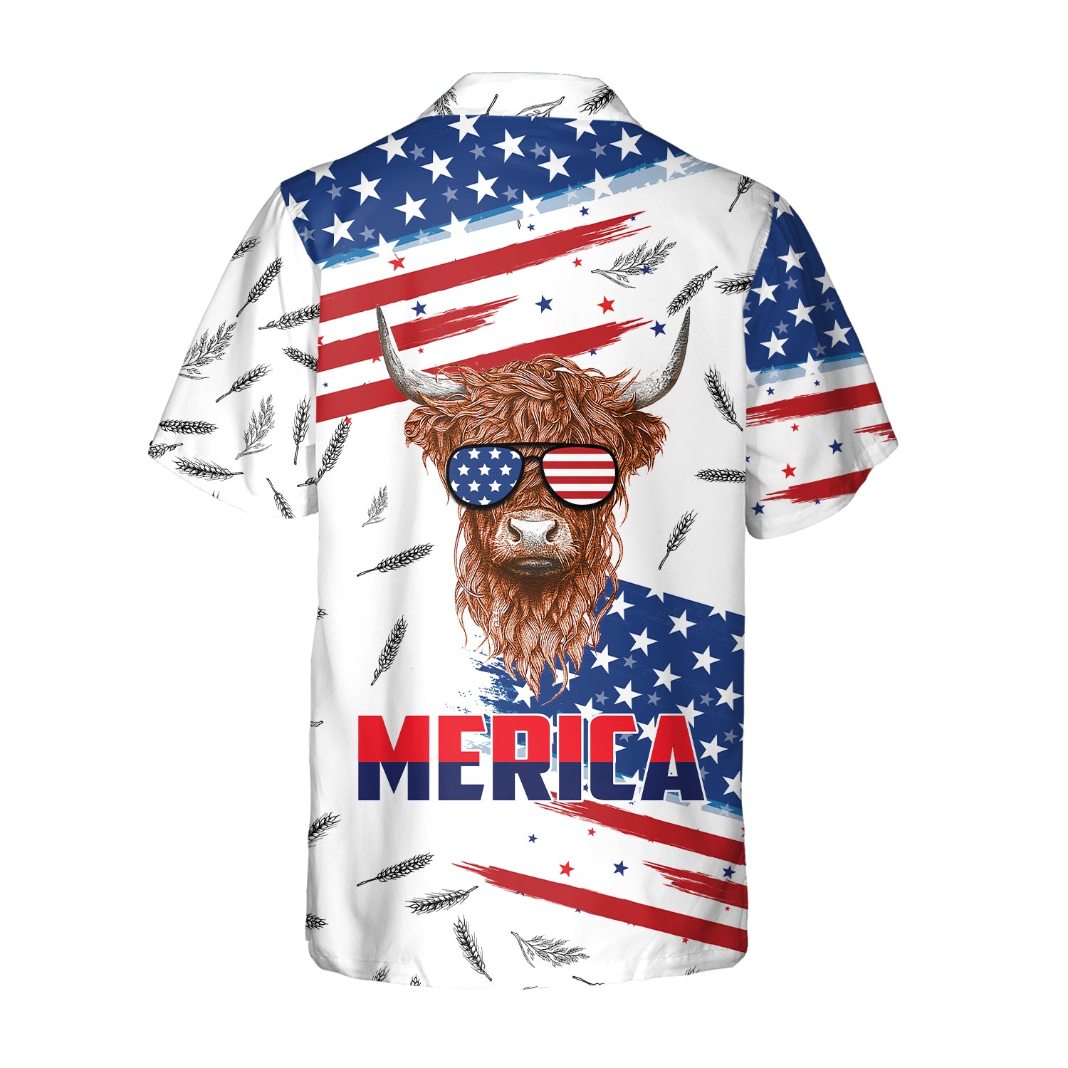 Independence United States - Highland Cattle design - myfunfarm