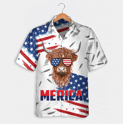 Independence United States - Highland Cattle design - myfunfarm
