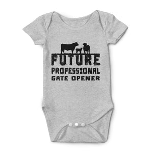 Future professional gate opener - Kids T-shirt , Onesie