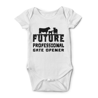 Future professional gate opener - Kids T-shirt , Onesie